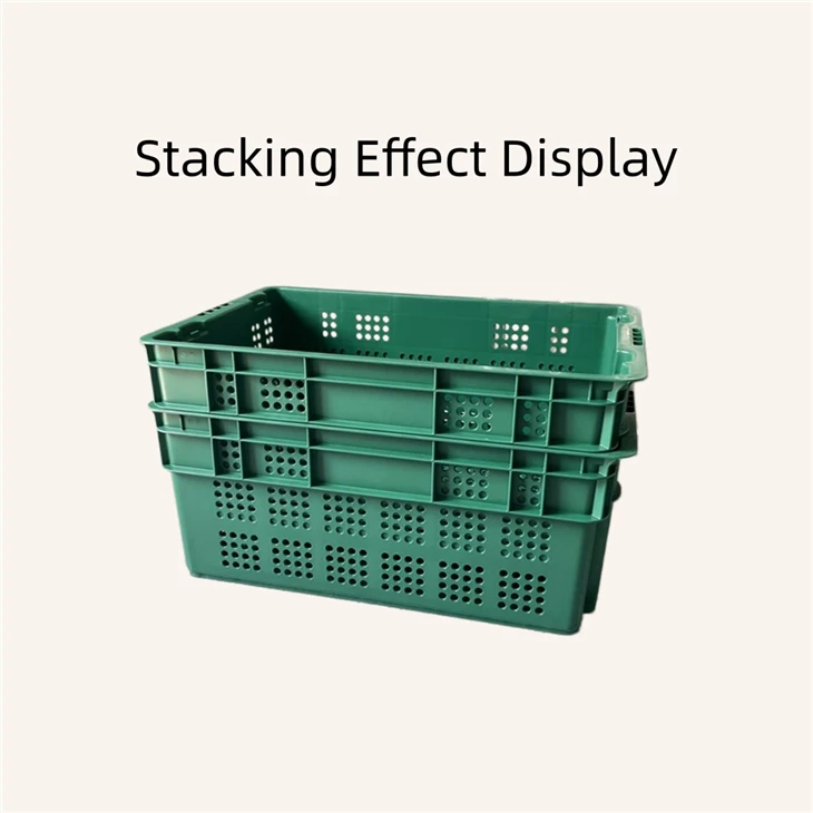 Nestable Plastic Storage Crates