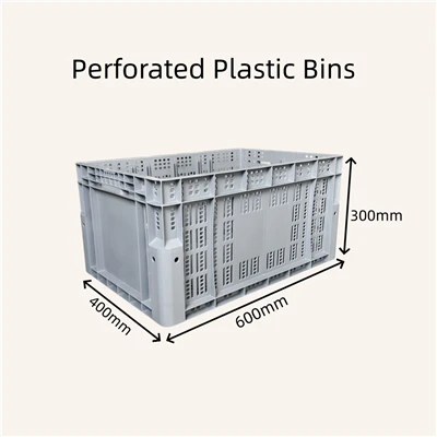 Perforerte plastbeholdere